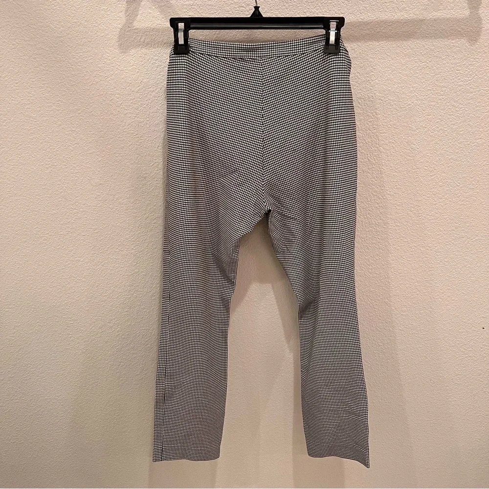 THEORY Houndstooth Classic Skinny Pants
